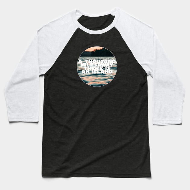 Neck Deep - Little Dove Baseball T-Shirt by Adventum Design